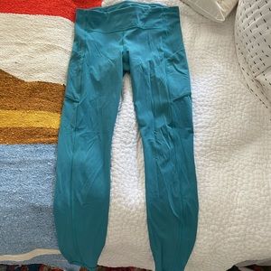 Blue lululemon leggings